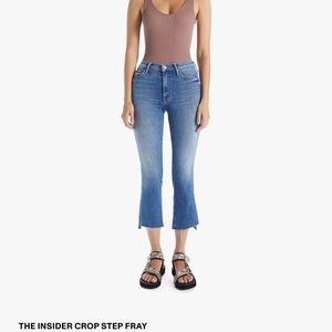 Mother insider crop jeans color called faster